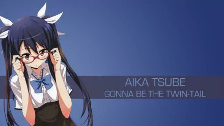 Anime Gonna be the Twin-Tail!! HD Desktop Wallpaper | Background Image