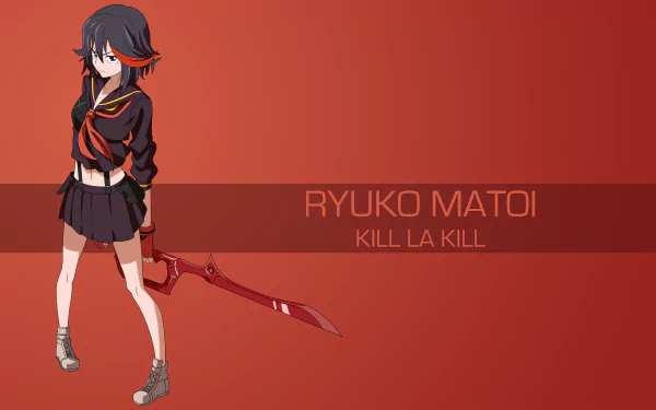 Ryūko Matoi Anime Kill La Kill HD Desktop Wallpaper | Background Image