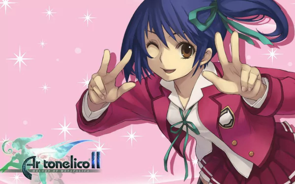 video game Ar tonelico II: Melody of Metafalica HD Desktop Wallpaper | Background Image