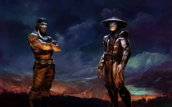 Raiden (Mortal Kombat) Nightwolf (Mortal Kombat) video game Mortal Kombat HD Desktop Wallpaper | Background Image