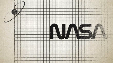 NASA Worm logo Grid