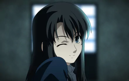 Azaka Kokutou Anime Kara no Kyōkai HD Desktop Wallpaper | Background Image
