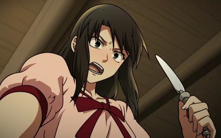 Azaka Kokutou Anime Kara no Kyōkai HD Desktop Wallpaper | Background Image