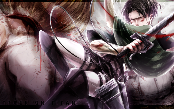 Anime Attack On Titan Levi Ackerman Shingeki No Kyojin HD Wallpaper | Background Image
