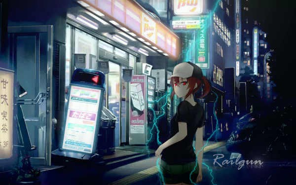 Anime A Certain Scientific Railgun HD Desktop Wallpaper | Background Image
