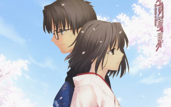 Shiki Ryougi Mikiya Kokutou Anime The Garden of Sinners HD Desktop Wallpaper | Background Image