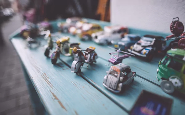 depth of field man made toy HD Desktop Wallpaper | Background Image