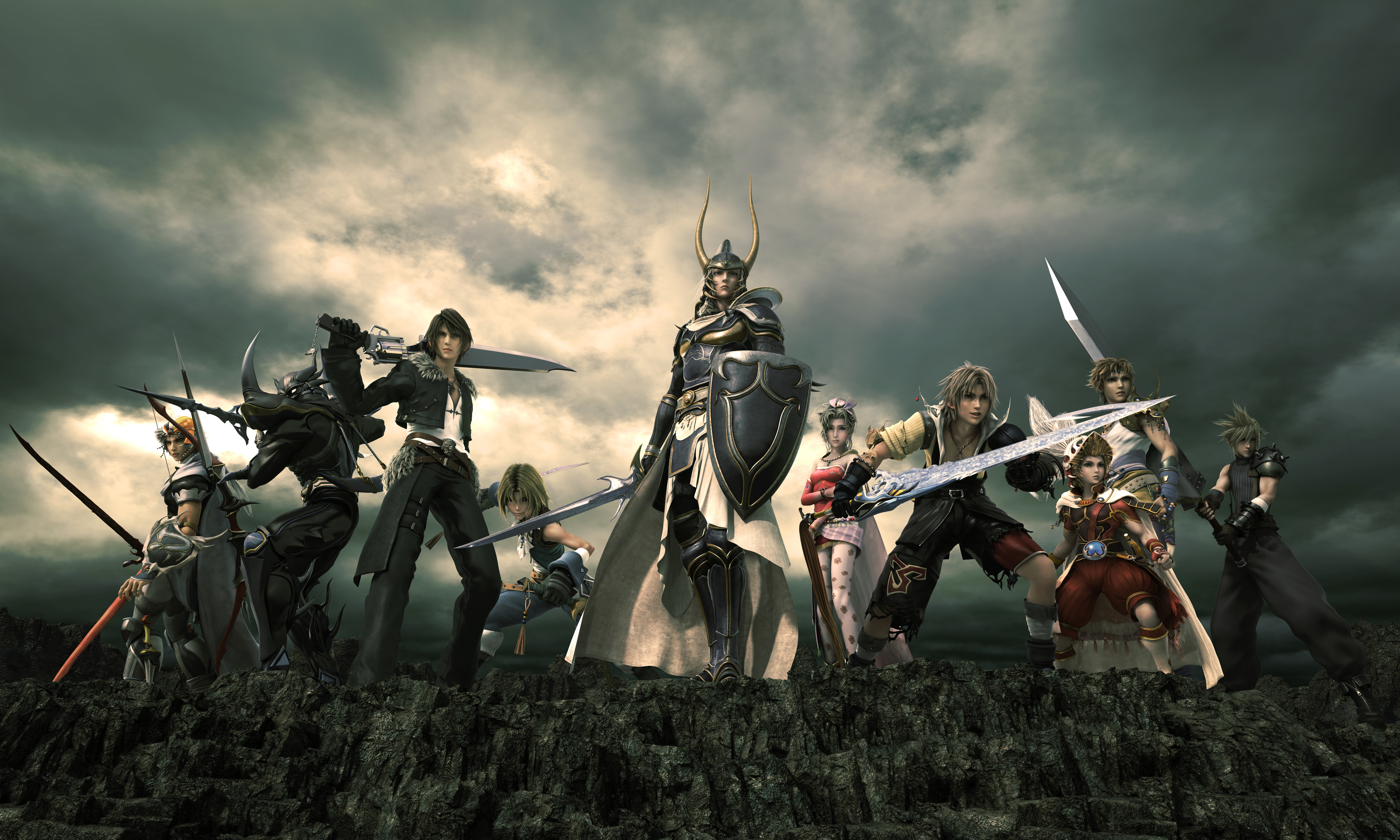 Jeux Vidéo Dissidia: Final Fantasy Fond d'écran HD | Image