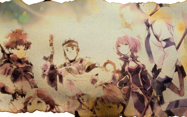 Shihoru (Grimgar of Fantasy and Ash) Ranta (Grimgar Of Fantasy And Ash) Moguzo (Grimgar Of Fantasy And Ash) Yume (Grimgar of Fantasy and Ash) Manato (Grimgar Of Fantasy And Ash) Haruhiro (Grimgar Of Fantasy And Ash) Anime Grimgar Of Fantasy And Ash HD Desktop Wallpaper | Background Image