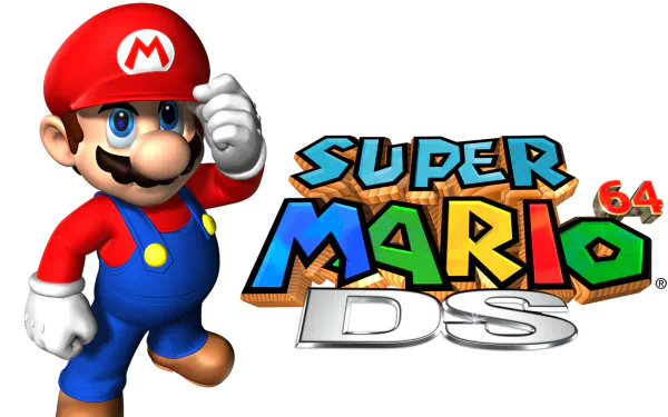 video game Super Mario 64 DS HD Desktop Wallpaper | Background Image