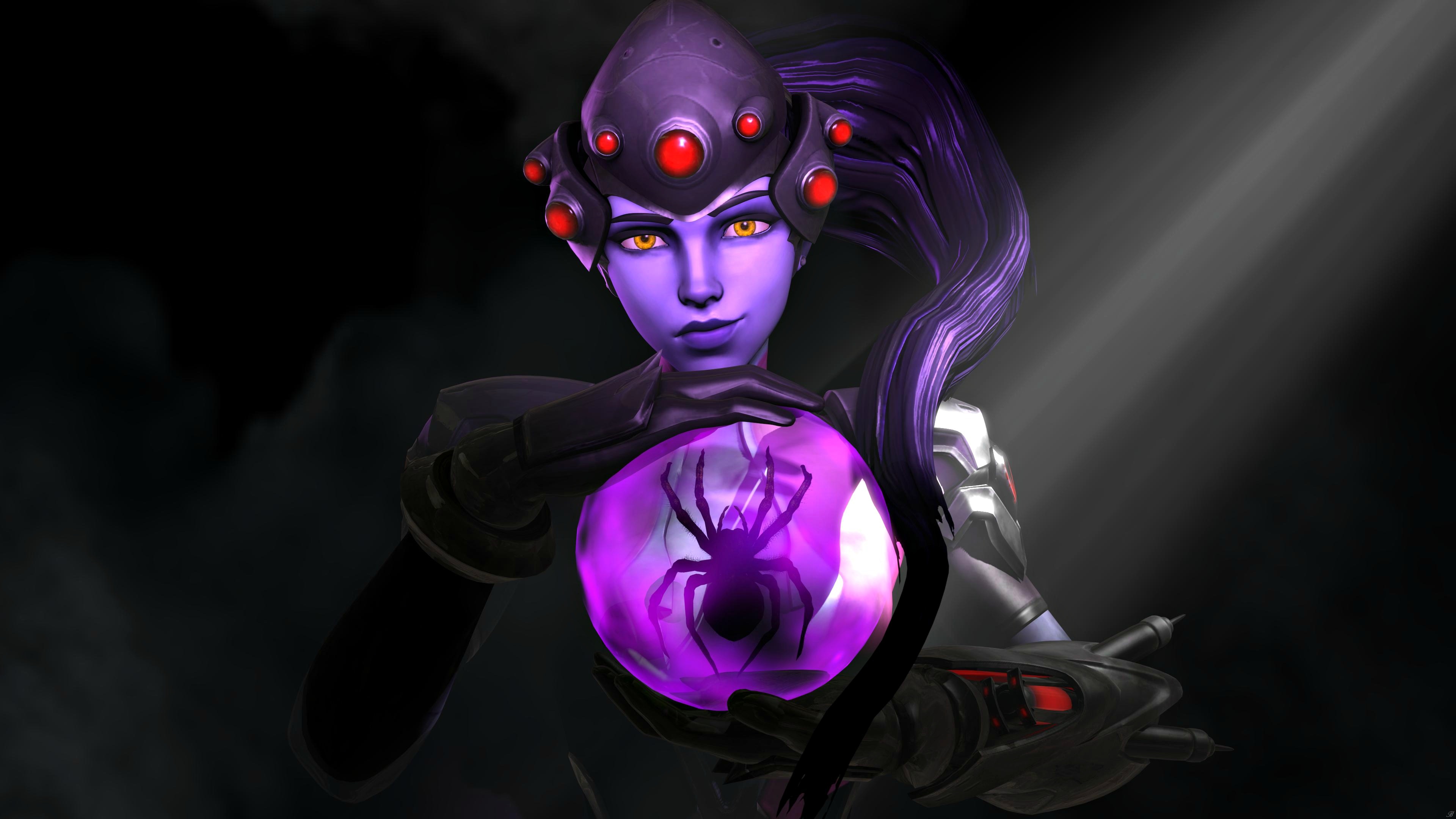 Вдова дзен. Widowmaker. Роковая вдова SFM. Заставки на рабочий стол Overwatch Widowmaker. Овервотч паук.