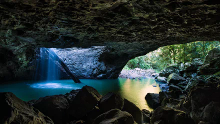 nature cave HD Desktop Wallpaper | Background Image