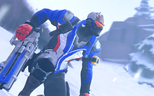 Soldier: 76 (Overwatch) video game Overwatch HD Desktop Wallpaper | Background Image