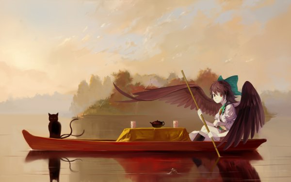 Anime Touhou HD Wallpaper | Background Image