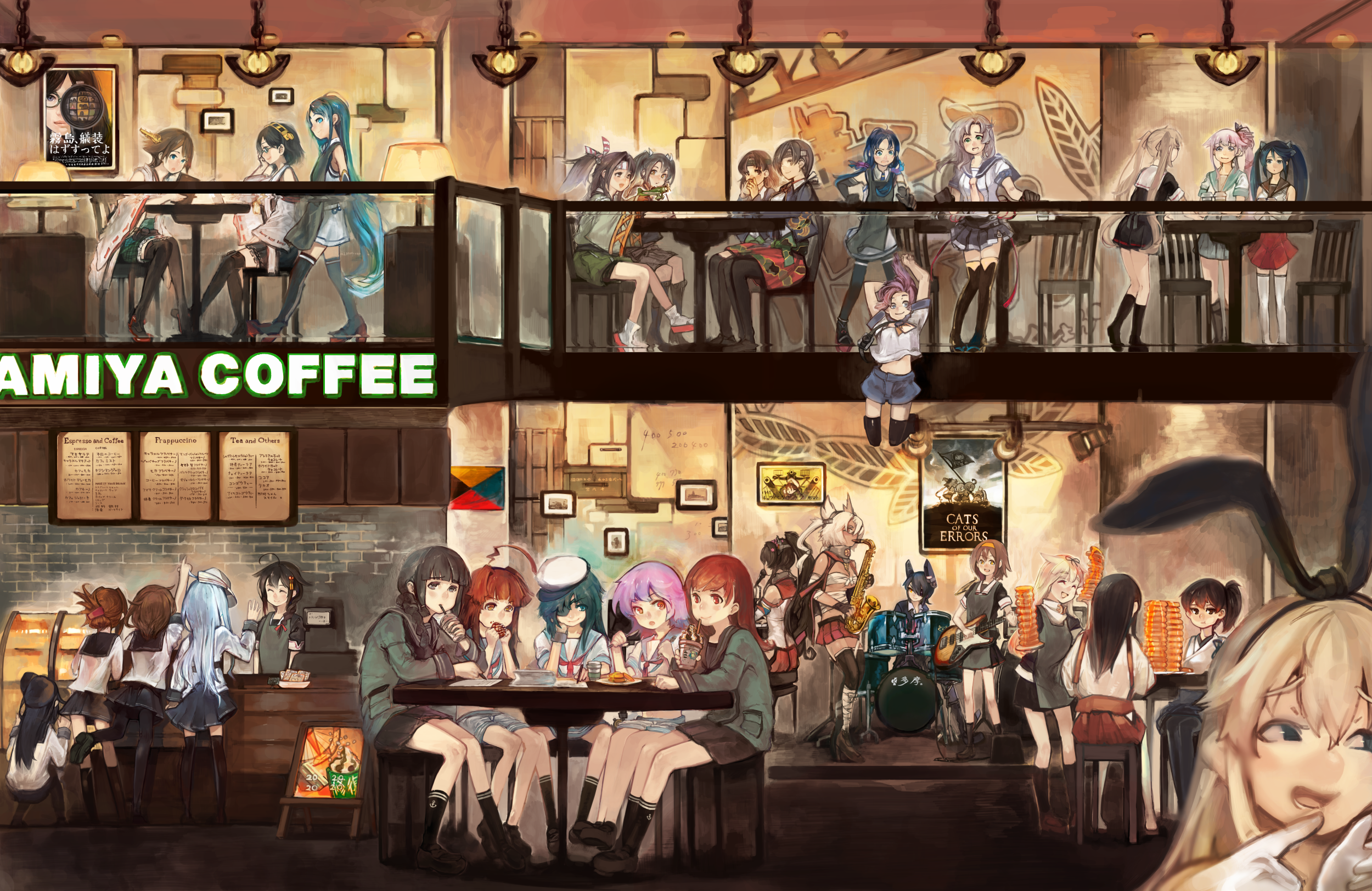 Anime Kantai Collection Hd Wallpaper