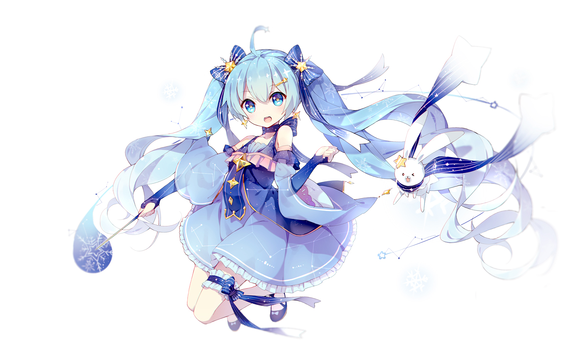 Download Hatsune Miku Anime Vocaloid HD Wallpaper