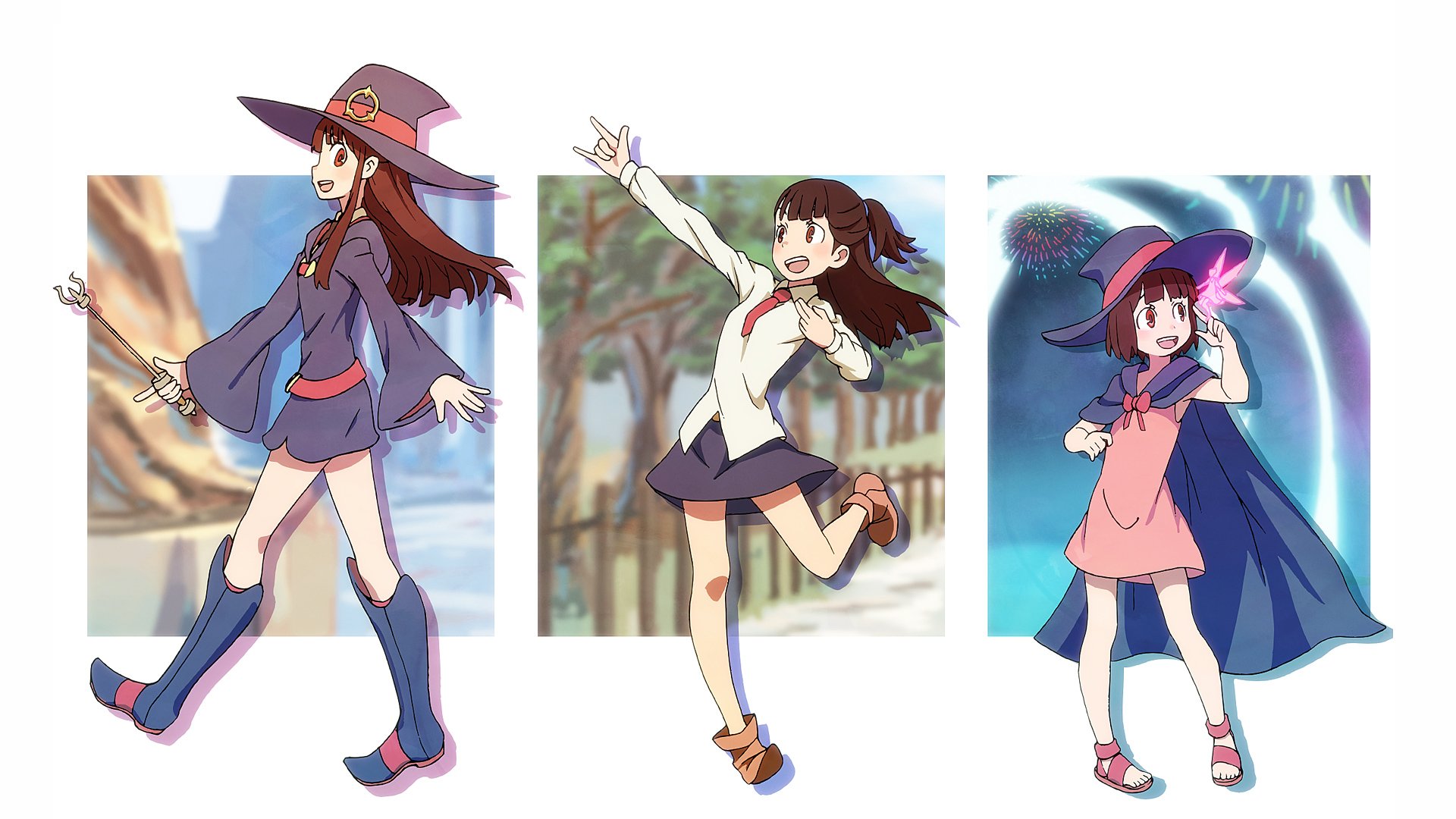 Download Atsuko Kagari Anime Little Witch Academia HD Wallpaper