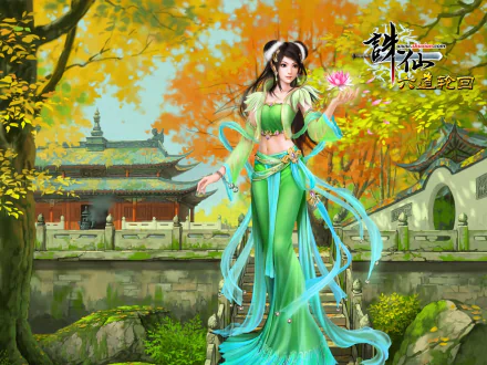 fantasy video game Jade Dynasty HD Desktop Wallpaper | Background Image