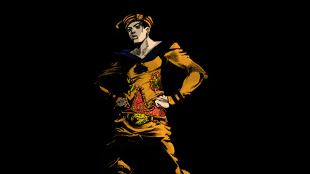 Gappy (Jojo's Bizarre Adventure) Josuke Higashikata Anime Jojo's Bizarre Adventure HD Desktop Wallpaper | Background Image