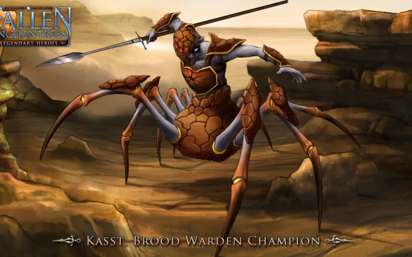 creature fantasy video game Fallen Enchantress HD Desktop Wallpaper | Background Image