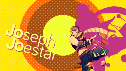 Joseph Joestar Anime Jojo's Bizarre Adventure HD Desktop Wallpaper | Background Image
