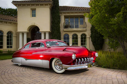 lowrider vehicle 1950 Mercury Coupe HD Desktop Wallpaper | Background Image