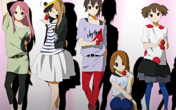 Jun Suzuki Ui Hirasawa Nodoka Manabe Anime K-ON! HD Desktop Wallpaper | Background Image