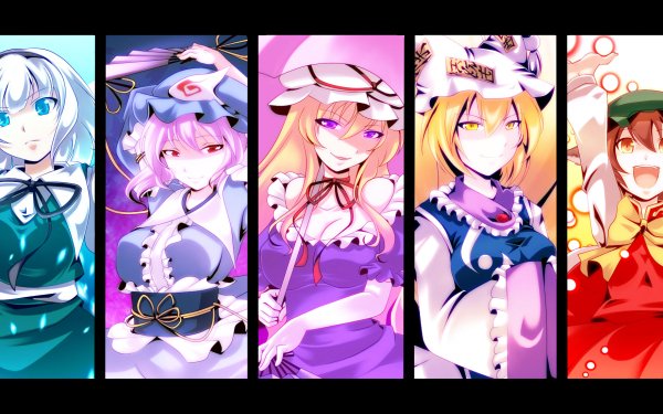 Anime Touhou HD Wallpaper | Background Image