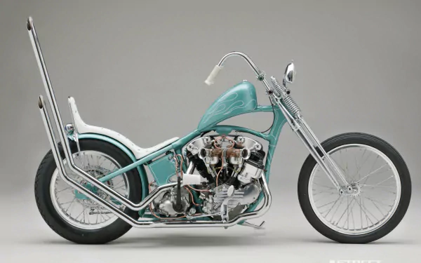 motorcycle vehicle chopper HD Desktop Wallpaper | Background Image