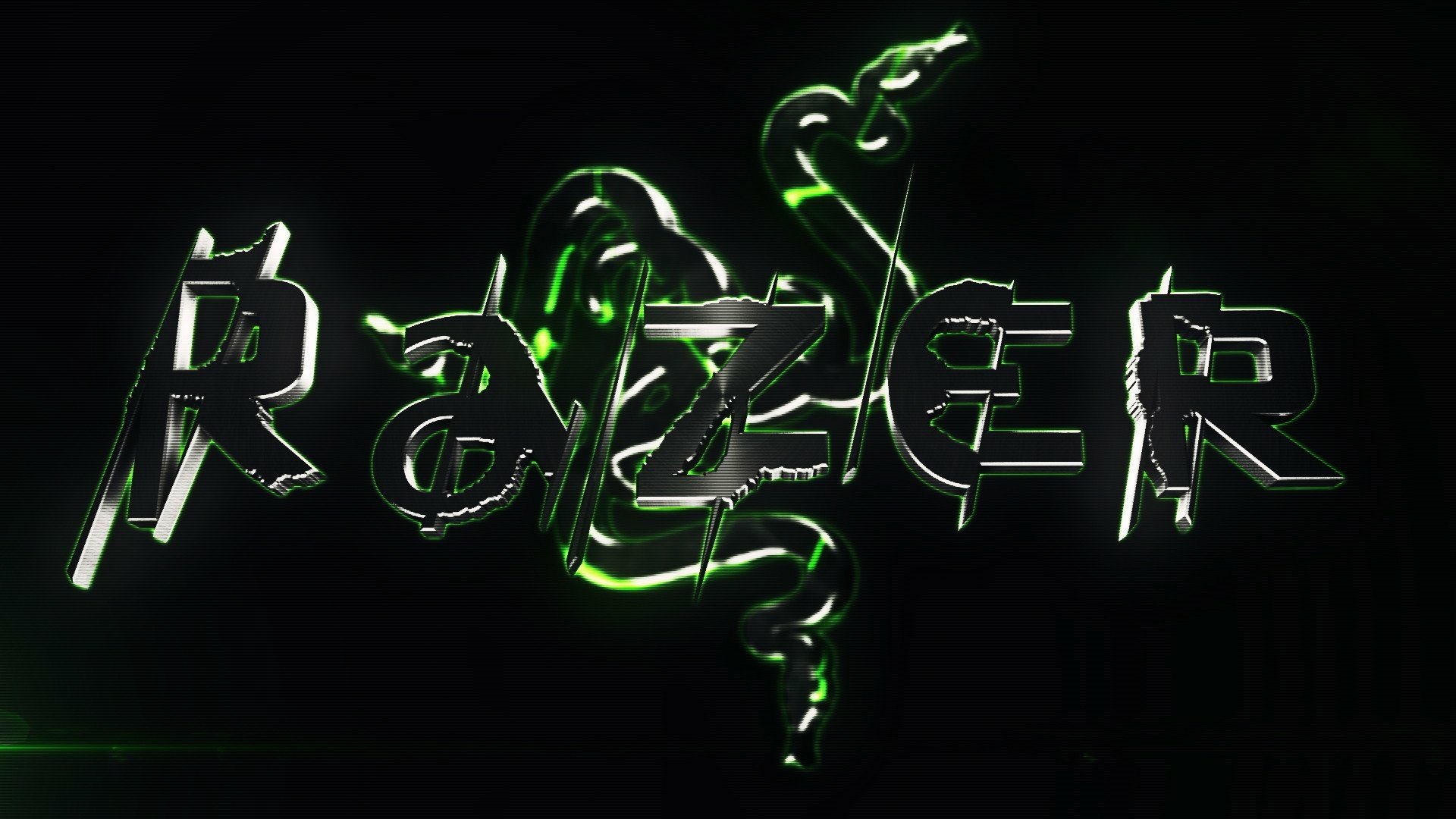 Razer Neon Serpent — HD Tech Wallpaper | 1920x1080 | Wallpaper Abyss