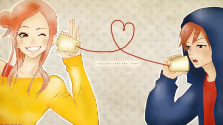 Risa Koizumi Atsushi Ōtani Anime Lovely Complex HD Desktop Wallpaper | Background Image