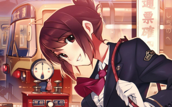 Anime Rail Wars! Aoi Sakurai HD Wallpaper | Background Image