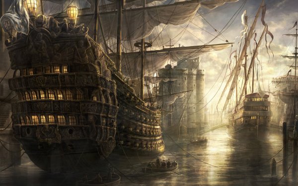 Videojuego Empire: Total War Total War Barco Fondo de pantalla HD | Fondo de Escritorio