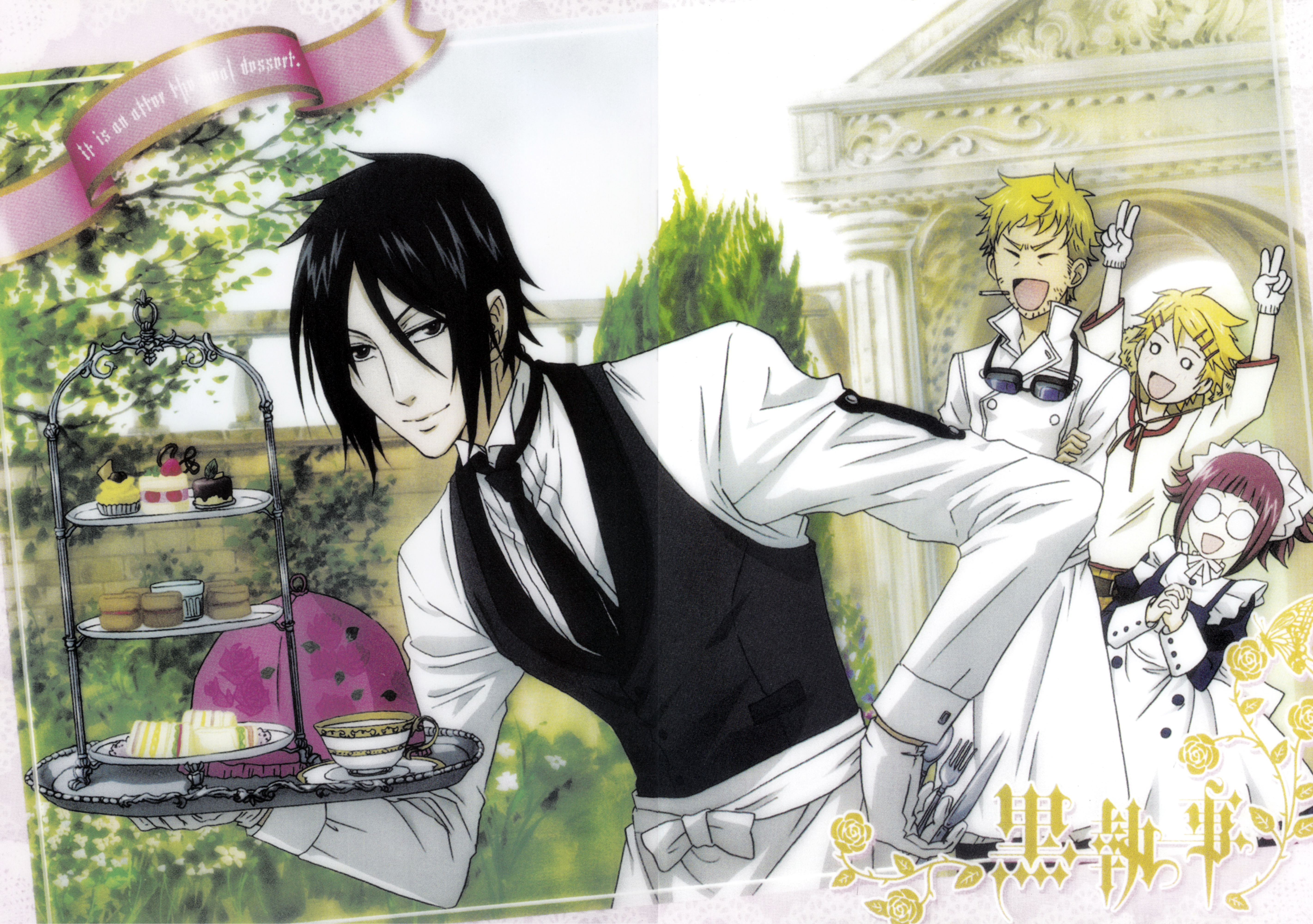 Anime Black Butler 4k Ultra HD Wallpaper