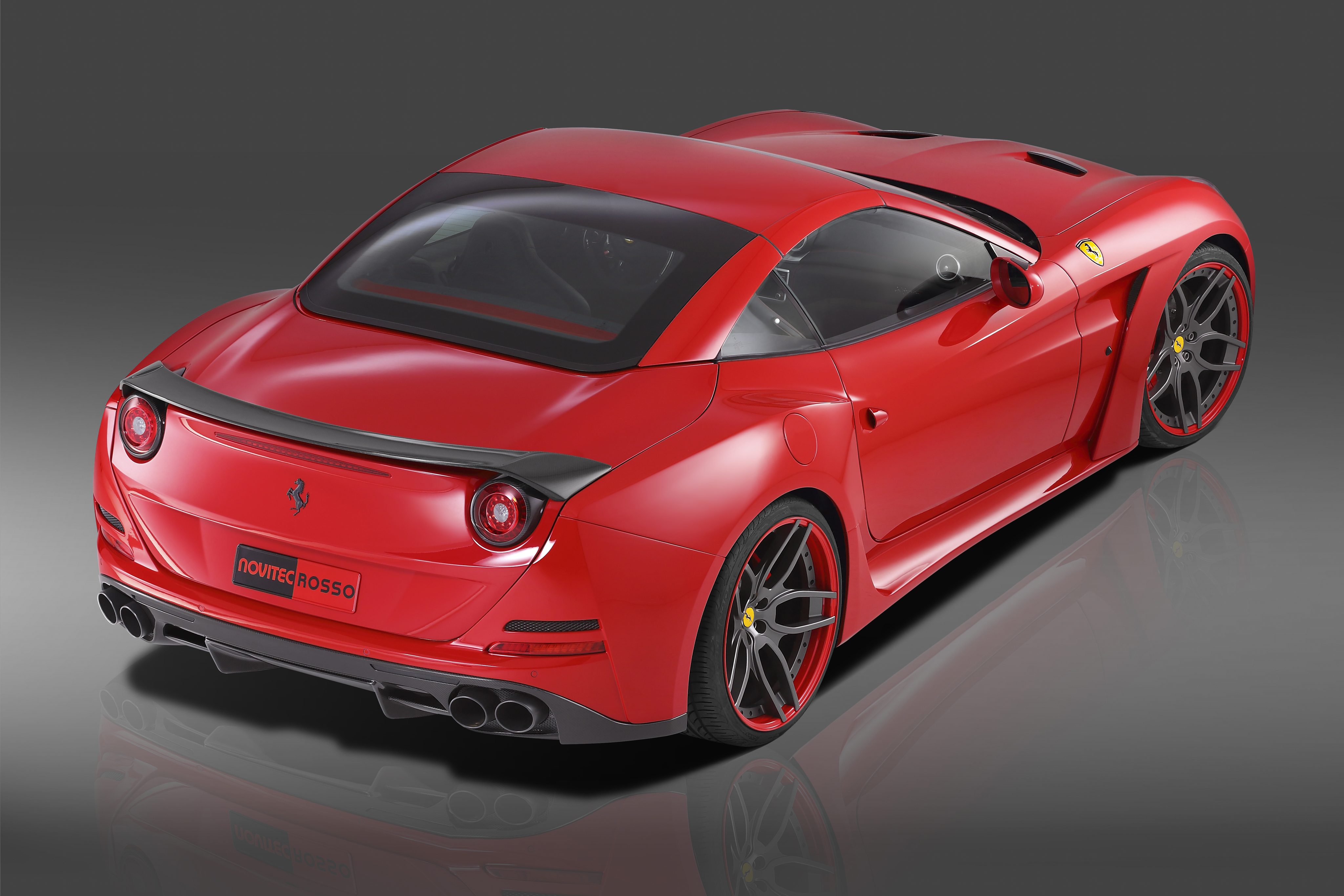 2015 Ferrari California T Novitec Rosso NLargo 4k Ultra HD Duvar