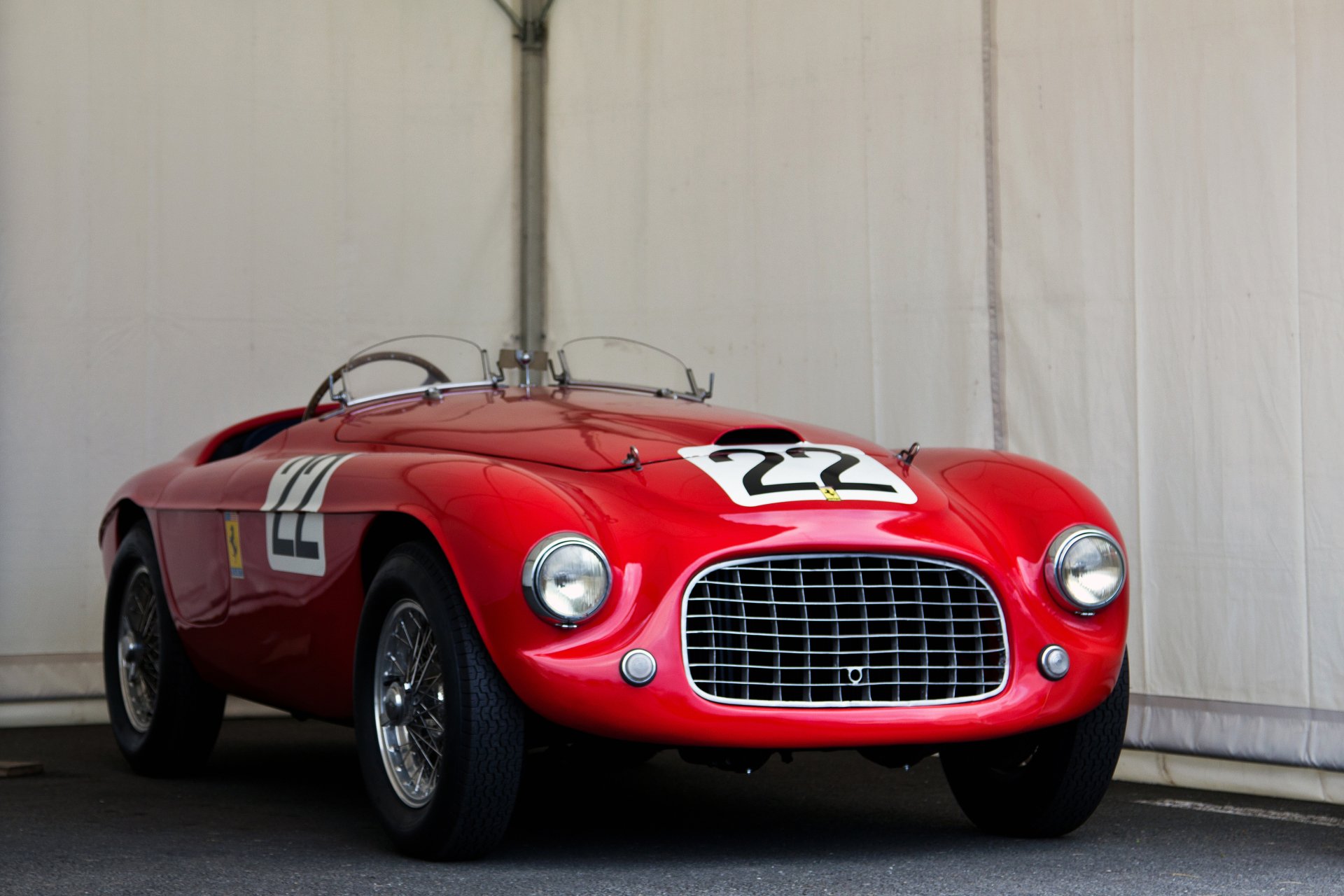 Download Vehicle Ferrari 166 MM Barchetta 4k Ultra HD Wallpaper