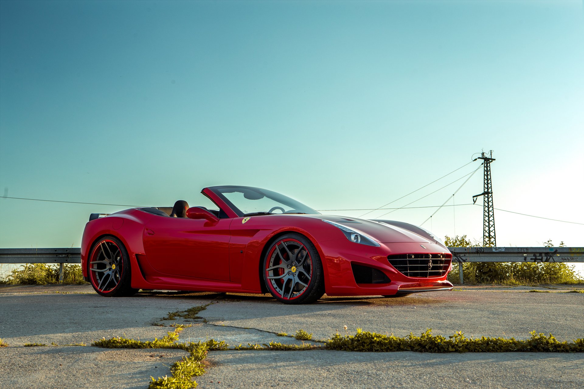 Download Ferrari California T Novitec Rosso N-Largo Vehicle Ferrari California T N-Largo 4k Ultra HD Wallpaper