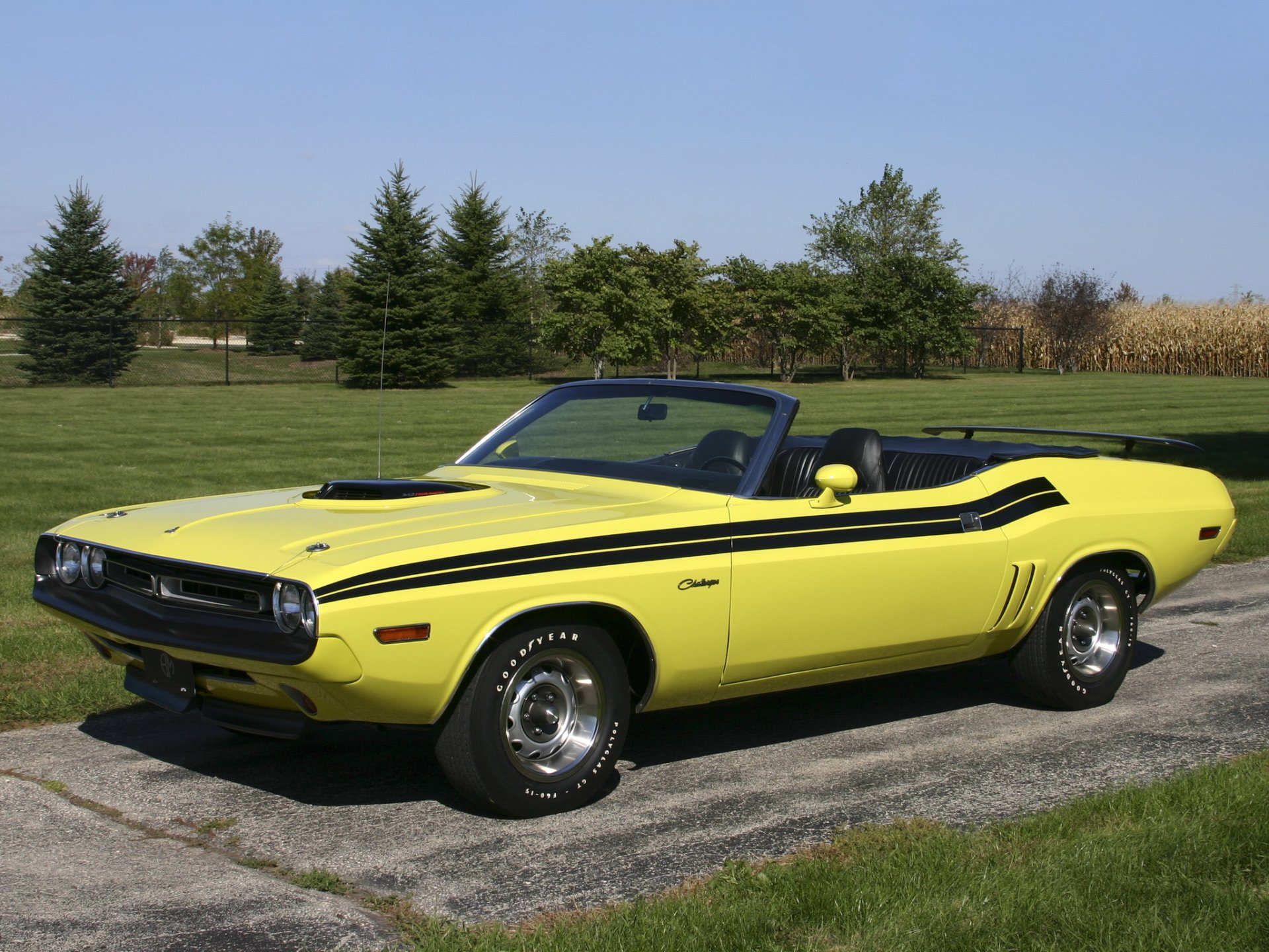 Download Vehicle Dodge Challenger Convertible HD Wallpaper