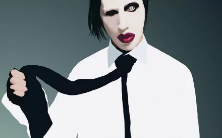 heavy metal industrial metal music Marilyn Manson HD Desktop Wallpaper | Background Image