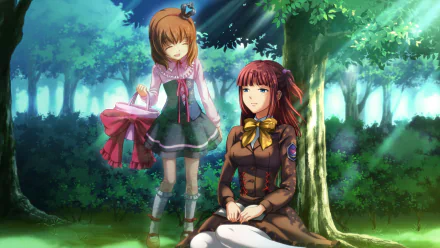 Maria Ushiromiya Ange Ushiromiya Anime Umineko: When They Cry HD Desktop Wallpaper | Background Image