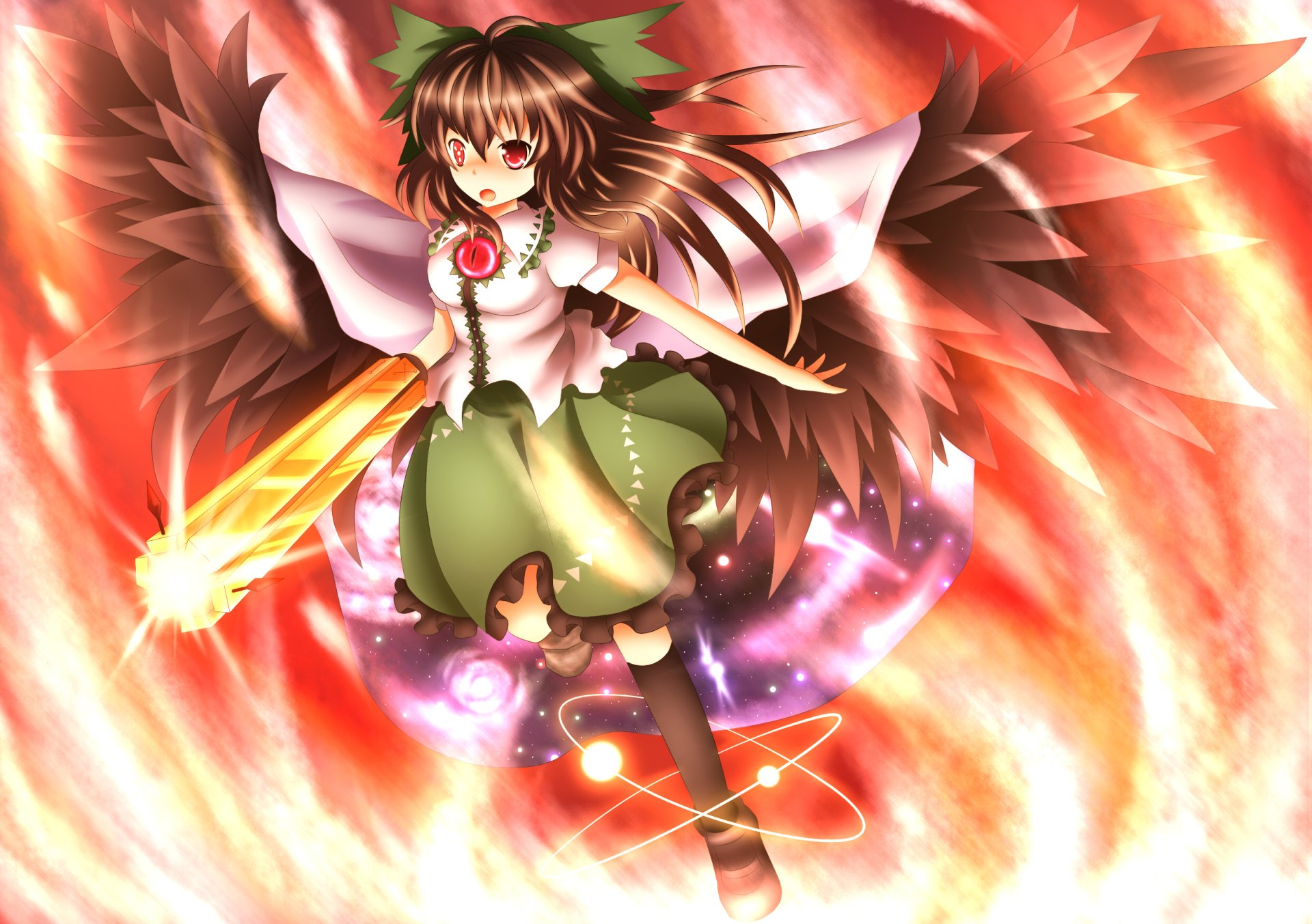 Anime Touhou HD Wallpaper