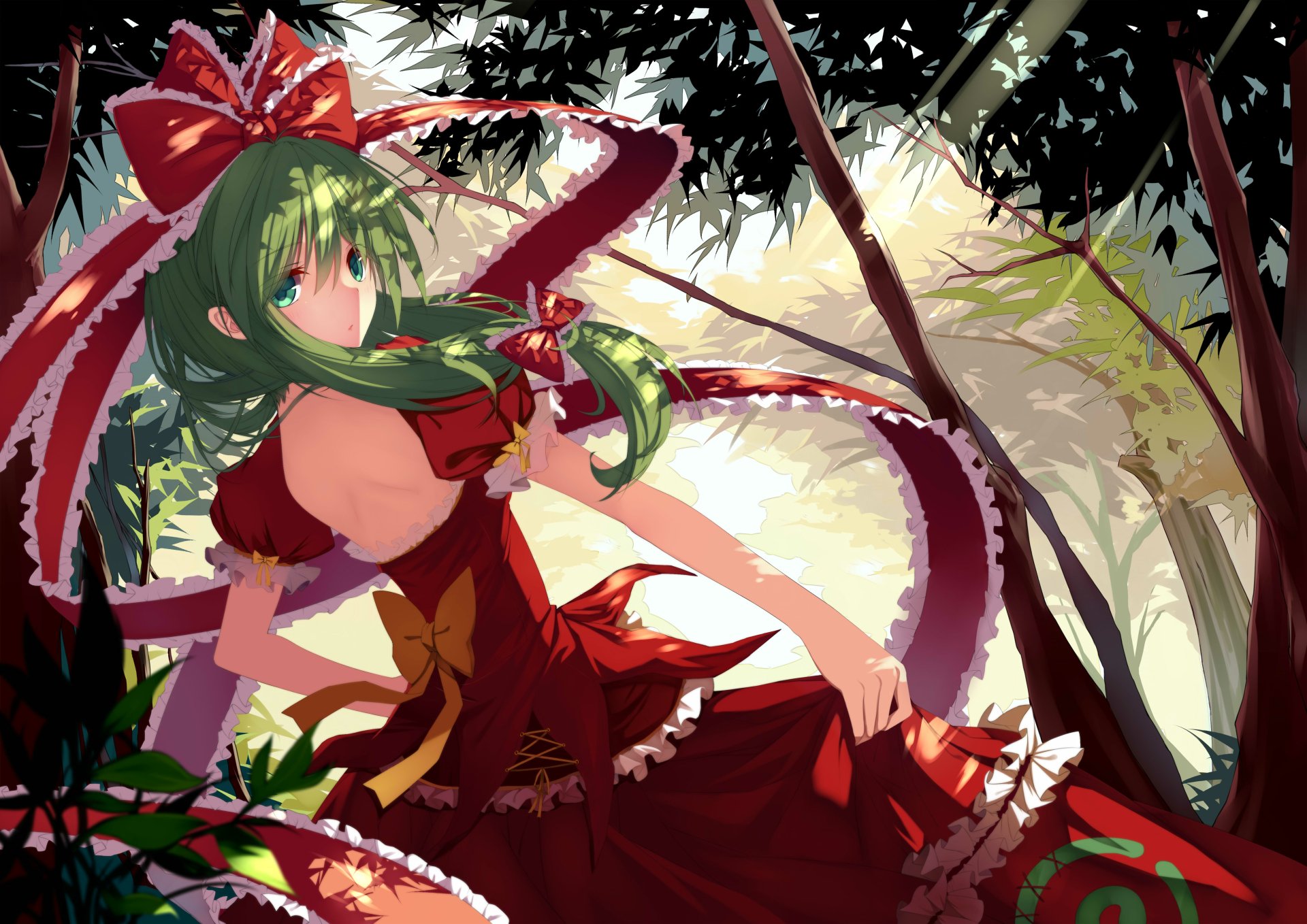 Download Hina Kagiyama Anime Touhou 4k Ultra HD Wallpaper