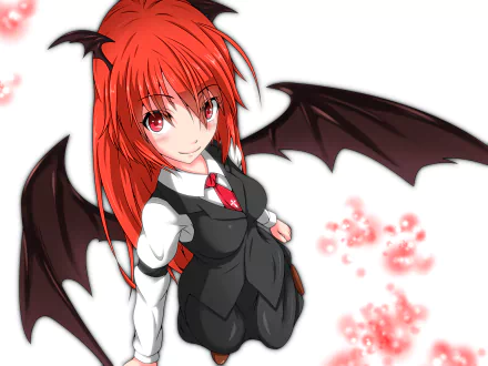 Koakuma (Touhou) Anime Touhou HD Desktop Wallpaper | Background Image