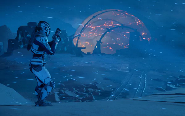 Scott Ryder video game Mass Effect: Andromeda HD Desktop Wallpaper | Background Image
