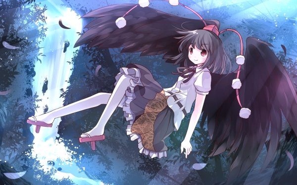 Anime Touhou Aya Shameimaru HD Wallpaper | Background Image