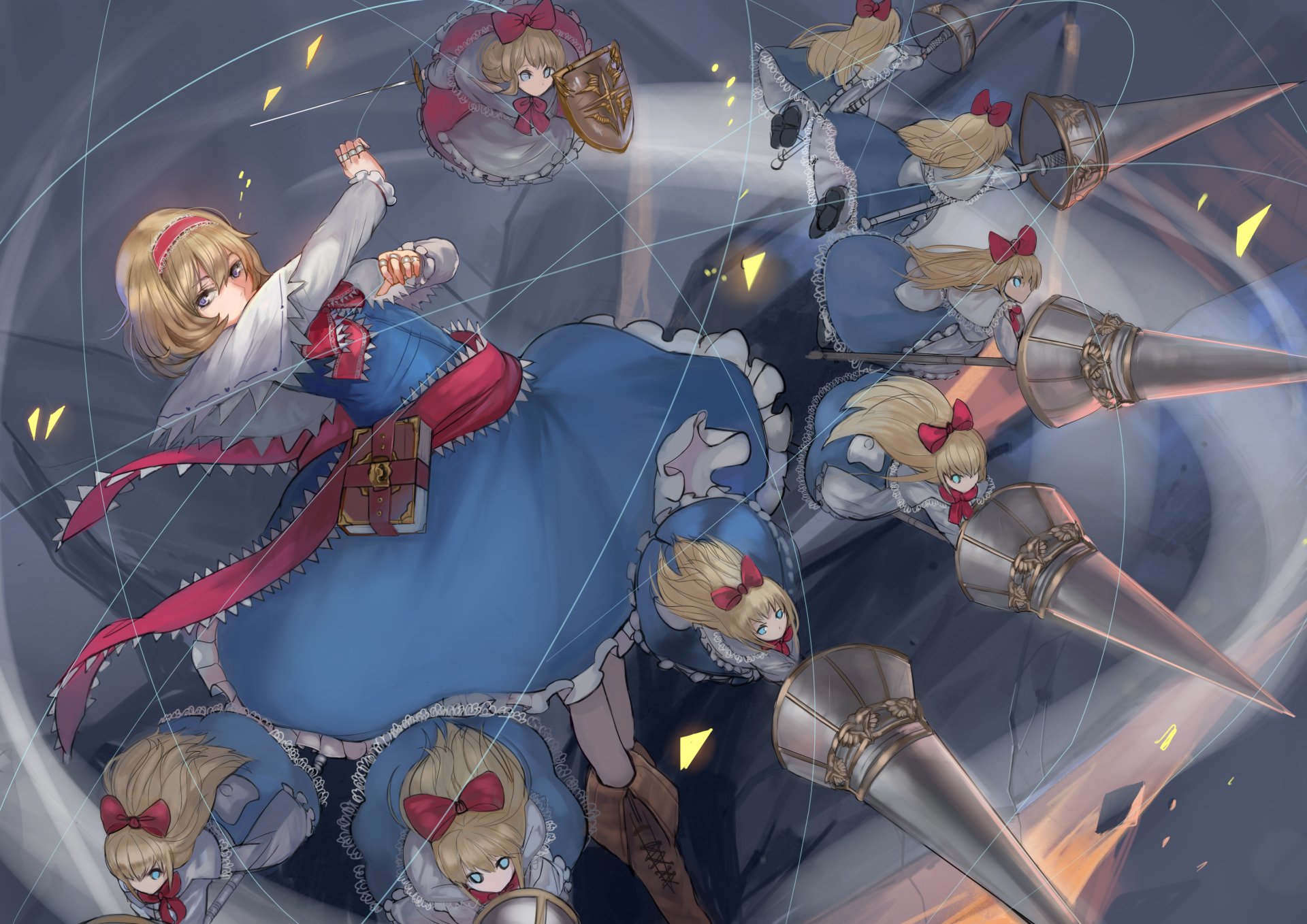 Download Alice Margatroid Anime Touhou HD Wallpaper