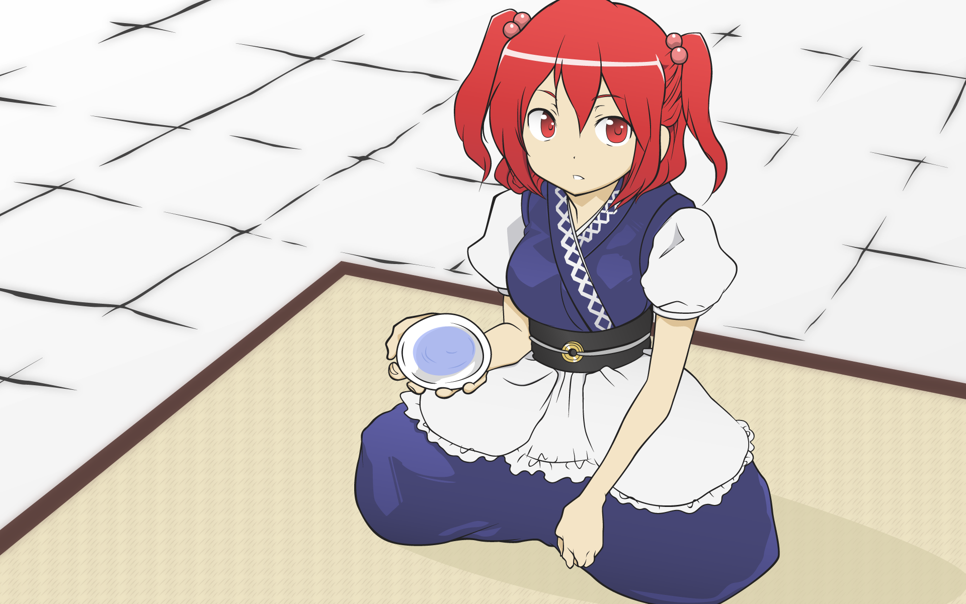 Download Komachi Onozuka Anime Touhou HD Wallpaper