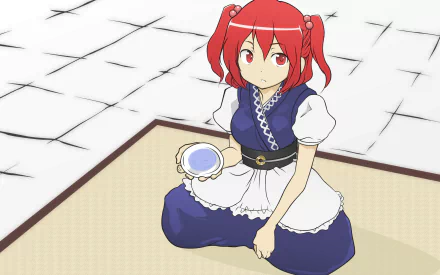 Komachi Onozuka Anime Touhou HD Desktop Wallpaper | Background Image