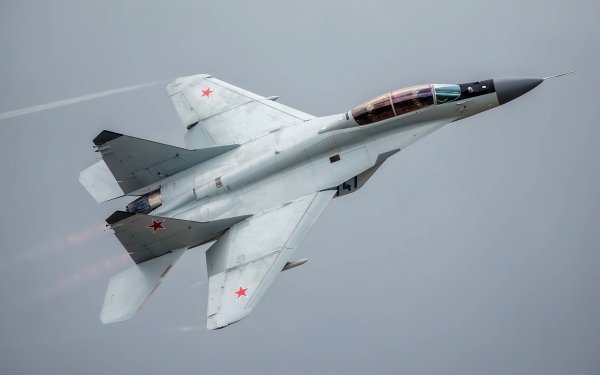 Military Mikoyan MiG-35 Jet Fighter Aircraft Warplane HD Wallpaper | Background Image