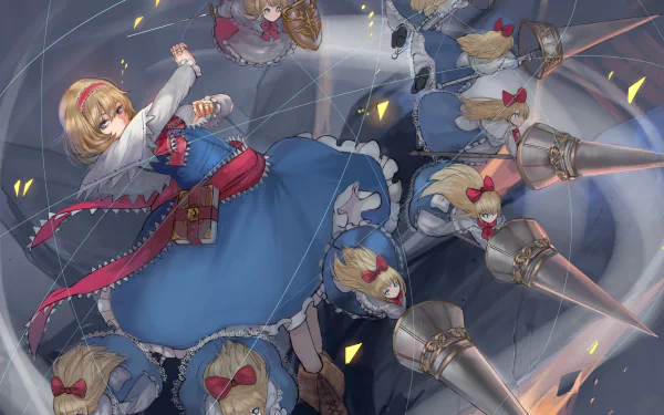 Alice Margatroid Anime Touhou HD Desktop Wallpaper | Background Image